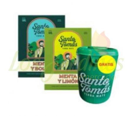 PACK YERBA MENTA/BOLDO+MENTA LIMON 500G +JARRA