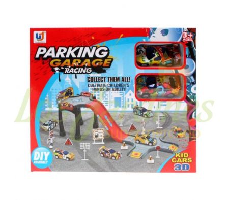 JUGUETE CIRCUITO DE CARRERA DE AUTOS 27X23