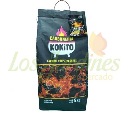 CARBON VEGETAL KOKITO PREMIUM 5KG