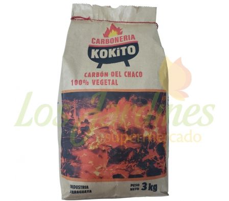 CARBON VEGETAL KOKITO ECONOMICO 3K