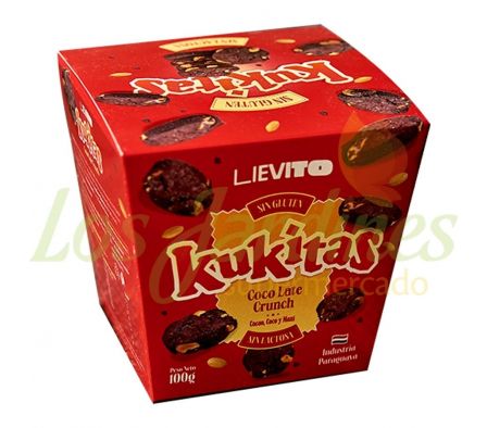 KUKITAS LIEVITO COCO LATE SIN GLUTEN 100G