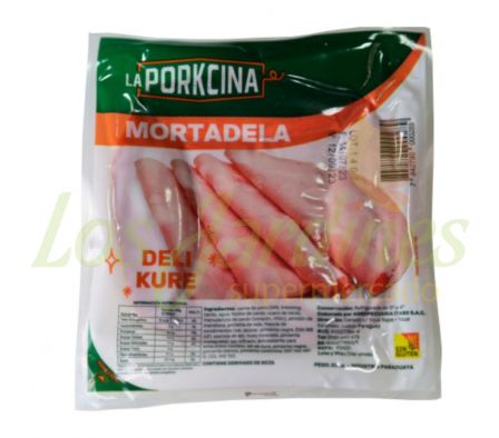 FIAMBRE MORTADELA LA PORKCINA ENVASADO 200G