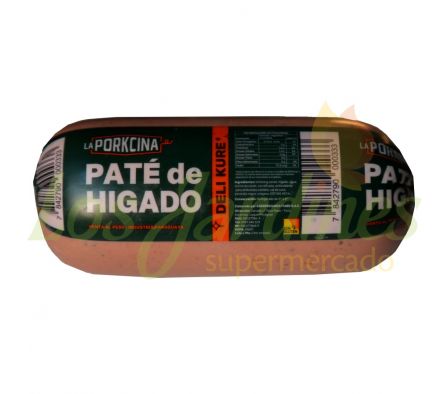 PATE DE HIGADO LA PORKCINA 250G