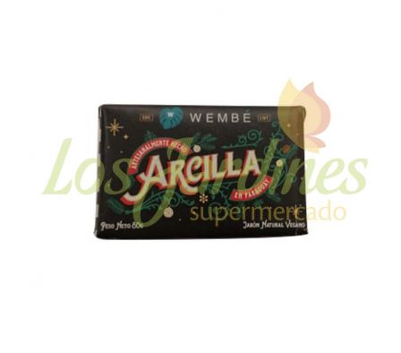 JABON WEMBE ROSTRO ARCILLA 75 GR