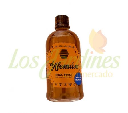 MIEL DE ABEJA EL ALEMAN PURA CON PROPOLEO 500G