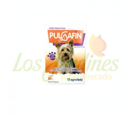 JABON PARASITICIDA PULGAFIN 80G