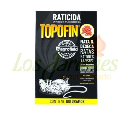 RATICIDA AGROFIELD TOPOFIN 100G