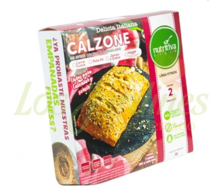 CALZONES FITNESS RELLENO DE AVENA COCIDA Y CONG..