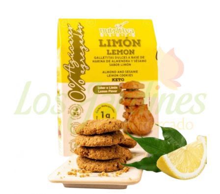 COOKIES ALMENDRAS KETO DE LIMON 200G
