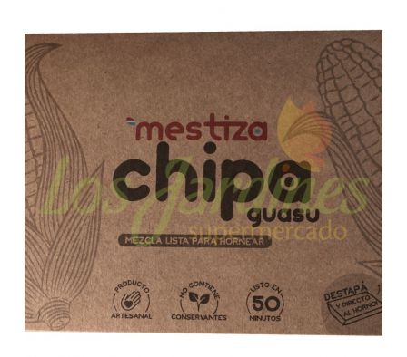 MEZCLA CONGELADA CHIPA GUASU MESTIZA X 1 KG