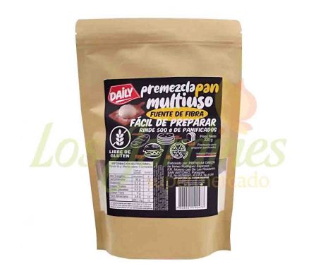 PREMEZCLA DAILY PAN MULTIUSO SIN GLUTEN 320 G