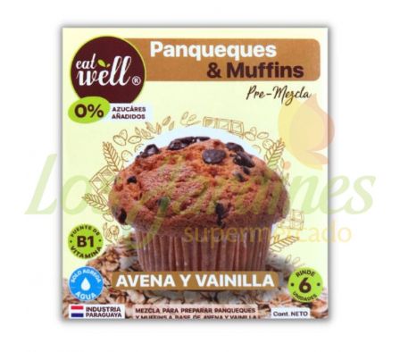 PRE MEZCLA EATWELL D/AVENA VAINILLA 180GR