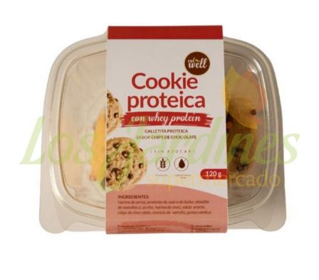GALLETITA PROTEICA EAT WELL SIN GLUTEN CHOCO 120G