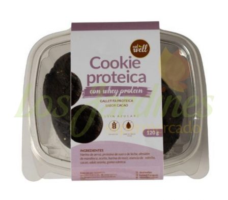 GALLETITA PROTEICA EAT WELL SIN GLUTEN CACAO 120G