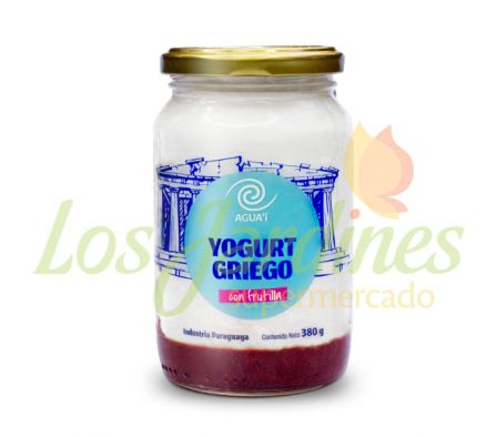 YOGURT AGUAI GRIEGO CON MERMELADA DE FRUTILLA 350