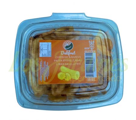 CHIPS DE BANANA ORGANICO DELIFRUT 200G