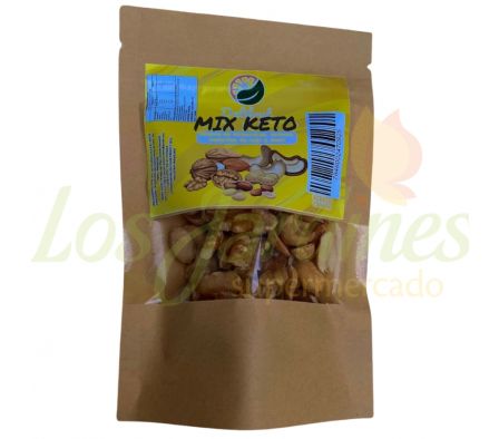 MIX KETO ALMEMDRA NUECES CASTAÑA MANI 50G