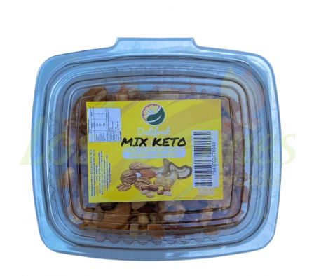 MIX KETO ALMENDRA NUECES CASTAÑAS MANI 200G