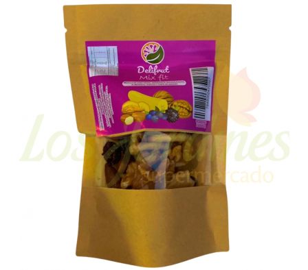 MIX FRUTOS ALMENDRAS NUECES MACADAMIA PASAS 50G