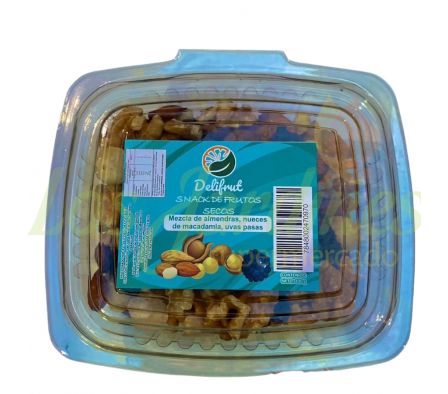 MIX FRUTOS ALMENDRAS NUECES MACADAMIA PASAS 200G