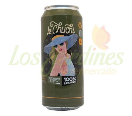 CERVEZA ARTESANAL LA CHUCHI HELLES LAGER 473 ML