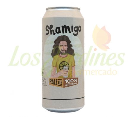 CERVEZA ARTESANAL SHAMIGO AMERICAN PALE ALE 473 ML