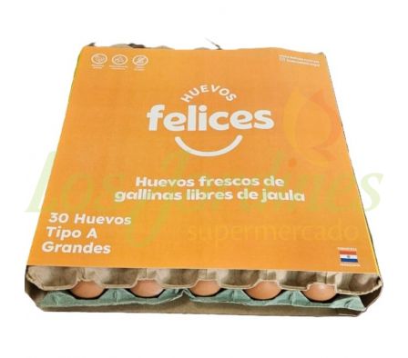HUEVOS DE GALLINA TIPO A - PAQ.X 30 UNID
