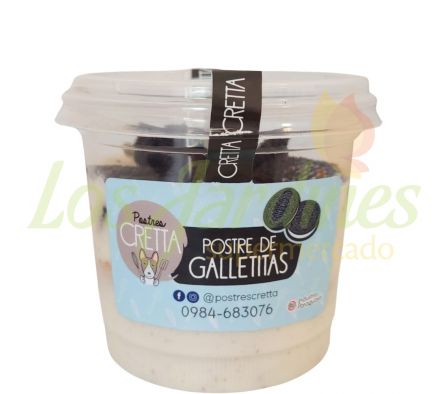 POSTRE DE GALLETITAS CRETTA CON TAPA 250ML
