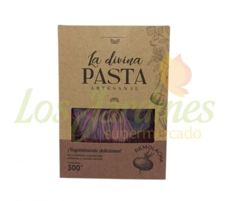 PASTA LA DIVINA SPAGUETTI REMOLACHA 300G