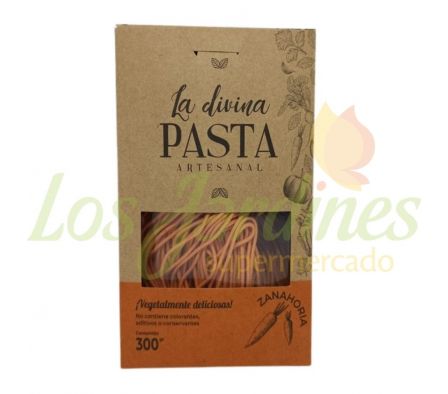 PASTA LA DIVINA SPAGUETTI ZANAHORIA/PIMENTON 300G