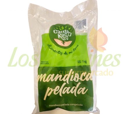 MANDIOCA PELADA CAMPO RICO CONGELADO 1K