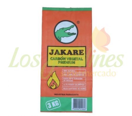CARBON VEGETAL JAKARE 3 KG