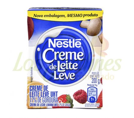 CREMA DE LECHE NESTLE TETRA 200 GRS