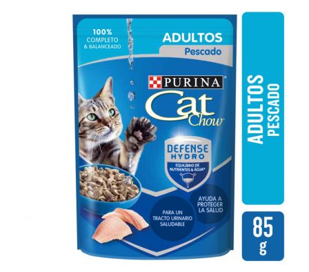 PURINA CAT CHOW ADULTOS PESCADO 85G: