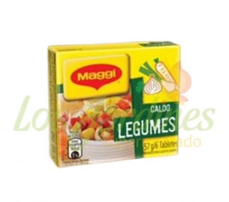 CALDO MAGGI DE VERDURAS 6x57G