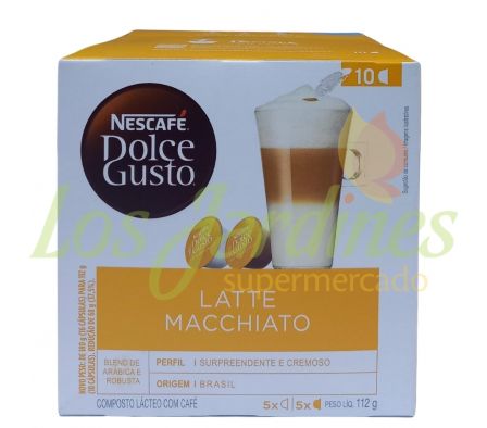 NESCAFE DOLCE GUSTO LATTE MACHIATO 10 CAPSULAS