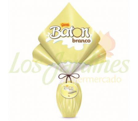 HUEVO DE PASCUA GAROTO BATON CHOCOLATE BLANCO 186G