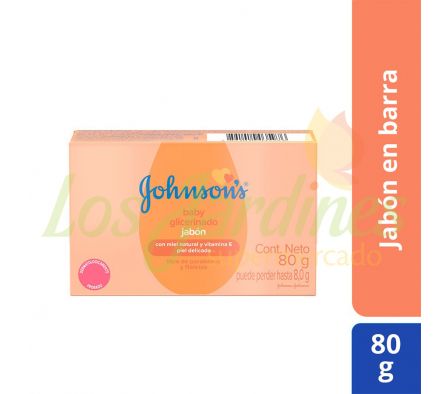 JABON EN BARRA GLICERINADO BABY 80 GR