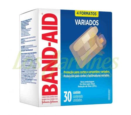 BANDITAS VARIADOS BAND-AID 30 UNID.