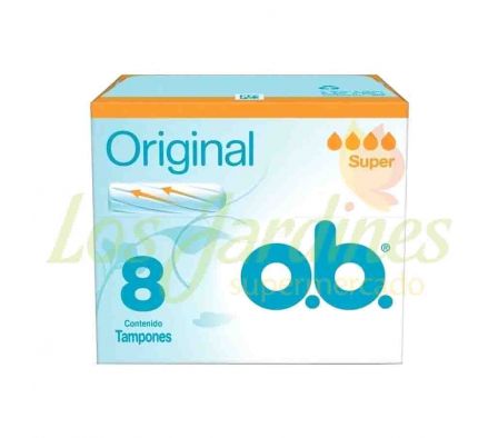 TAMPONES O.B ORIGINAL SUPER 8UN