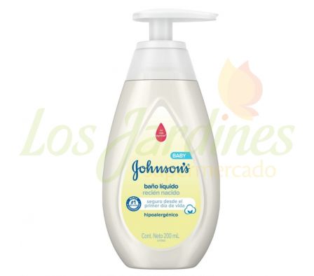 JABON LIQ. JOHNSON BABY RECIEN NACIDO 200 ML