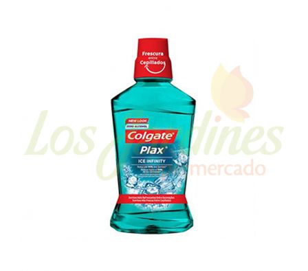 ENJUAGE BUCAL COLGATE PLAX ICE INFINITY 500ML