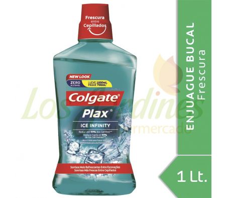 ENJUAGUE BUC COL PLAX ICE INFINITI 1000 ML.