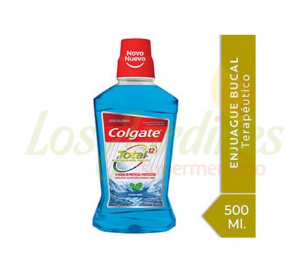 ENJ. BUCAL COLGATE TOTAL 12 CLEAN MINT 500 ML