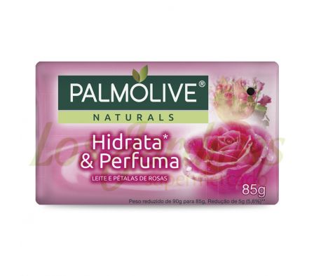 JABON PALMOLIVE HIDRATA Y PERFUMA ROSAS 85 GR.-