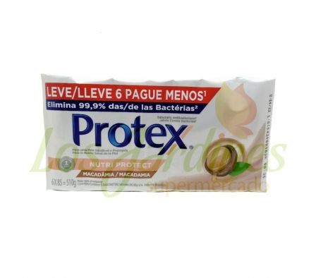 JABON PROTEX MACADAMIA PACKX6 510G