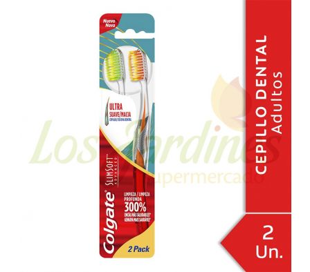 PACK X 2 CEPILLO COLGATE SLIM SOFT ADVANCE