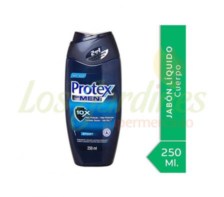 JABON LIQUIDO PROTEX FOR MEN SPORT 250ML