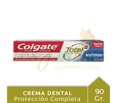 CREMA DENTAL TOTAL WHITEN COLGATE 90 GRS
