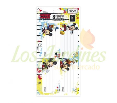 ETIQUETAS ADEHSIVAS MICKEY